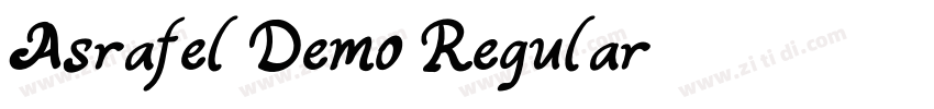 Asrafel Demo Regular字体转换